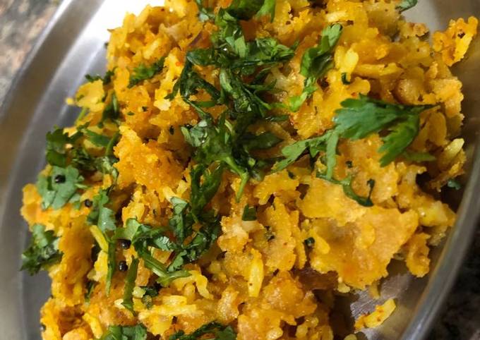 How to Make Award-winning Phodnichi poli (crushed leftover roti)