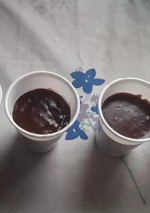 Una foto de Postre de maicena