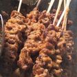 Sate usus pedas ala angkringan