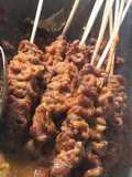 Sate usus pedas ala angkringan