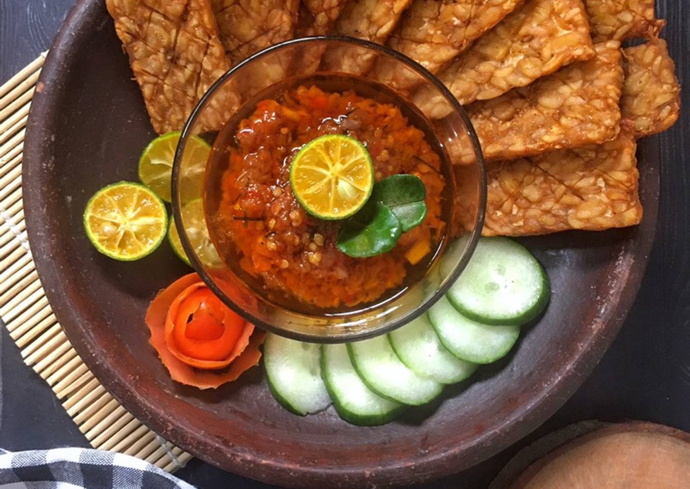 Tempe Goreng Garit