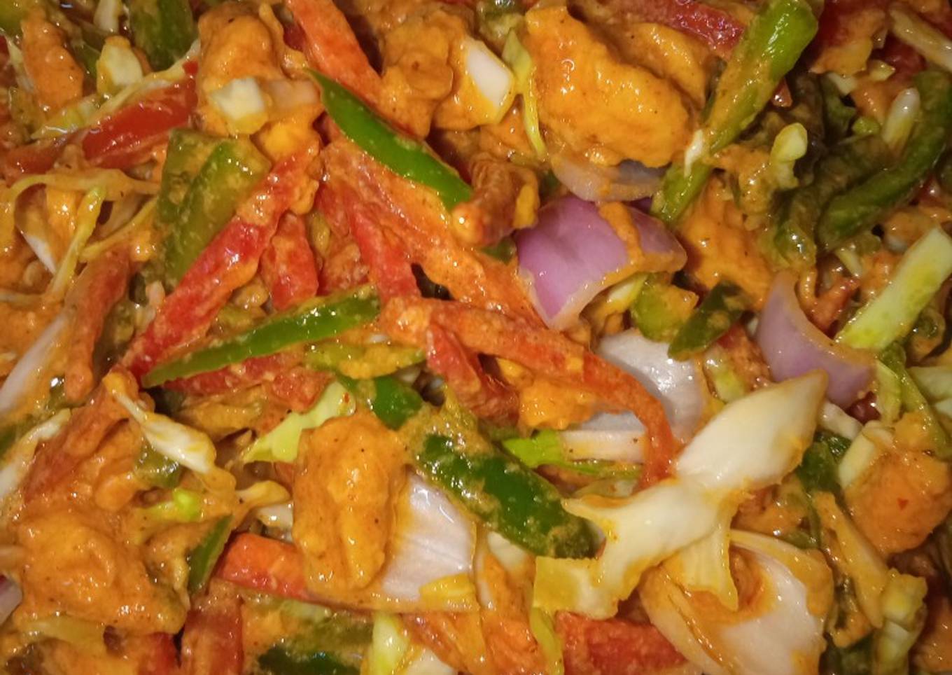 Chicken jalfrezi