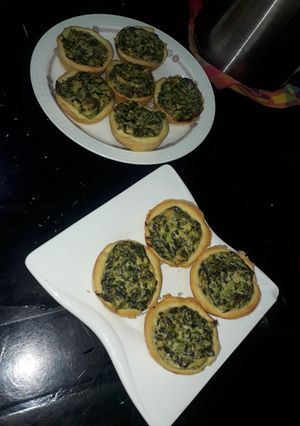 صورة لوصفة لي ميني كيش بالسلق