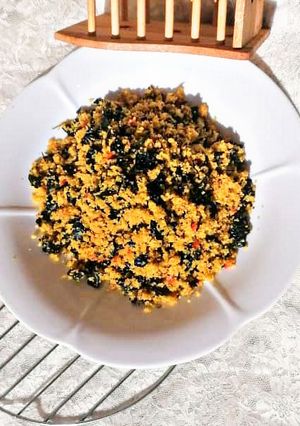 A picture of Dambun couscous.