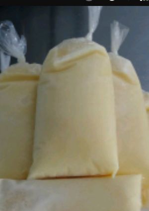 Una foto de Bolis de vainilla con Atole de Maizena