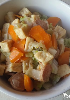 Foto resep Tumis sawi putih mix