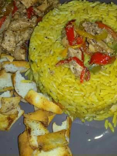 صورة لوصفة فتة شاورما فراخ