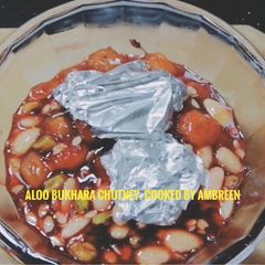 A picture of Aloo Bukhara Chutney Recipe 😋.