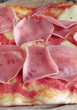 Una foto de Pizza súper rápida