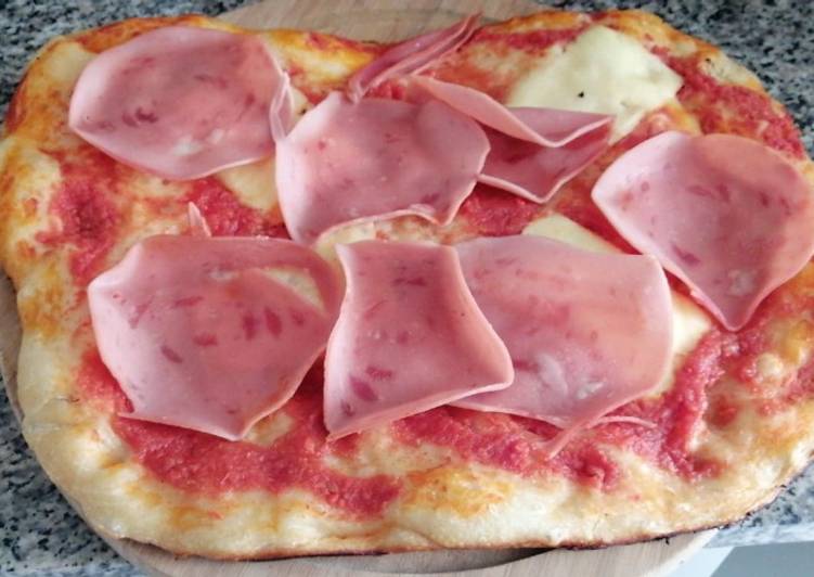 Pizza súper rápida