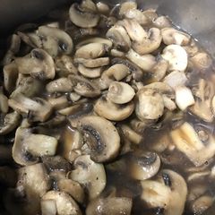 A picture of Auntie’s Sautéed Mushrooms.