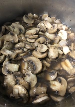 A picture of Auntie’s Sautéed Mushrooms.