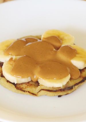 Una foto de Panqueques de avena-3 pasos