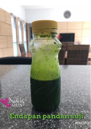 Foto resep Endapan pandan suji
