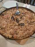 Arroz con mariscos, plato principal