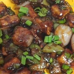 A picture of Gravy Chilli Paneer Recipe.