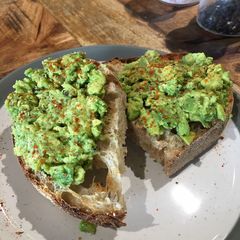 A picture of Avocado on Toast.