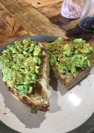 A picture of Avocado on Toast.