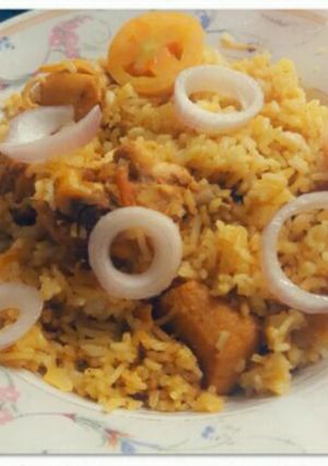 A picture of Sindhi Biryani.