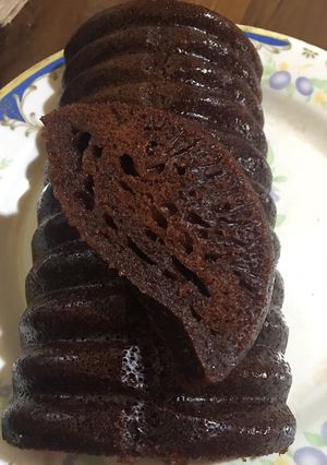 Foto resep Bolu karamel (sarang semut) kukus