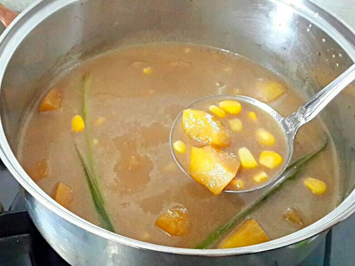 Bagaimana Membuat Kolak Ubi + Jagung yang Enak