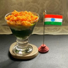 A picture of Tri Colour Sweet Medley for Independence Day.