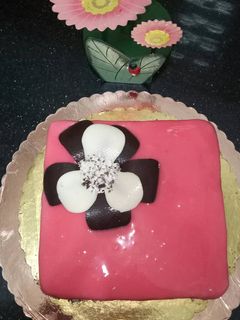 صورة لوصفة كيكة الفراولة