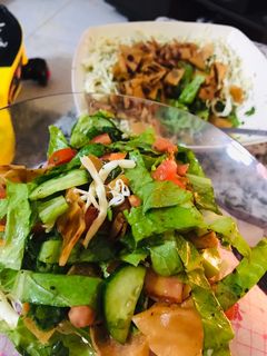 صورة لوصفة فتوش الخضار 🍅🥒