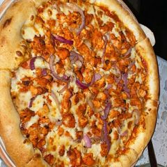 A picture of Paneer pizza.