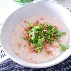 Malaysian Porridge - Bubur Lambuk A picture of Malaysian Porridge - Bubur Lambuk.