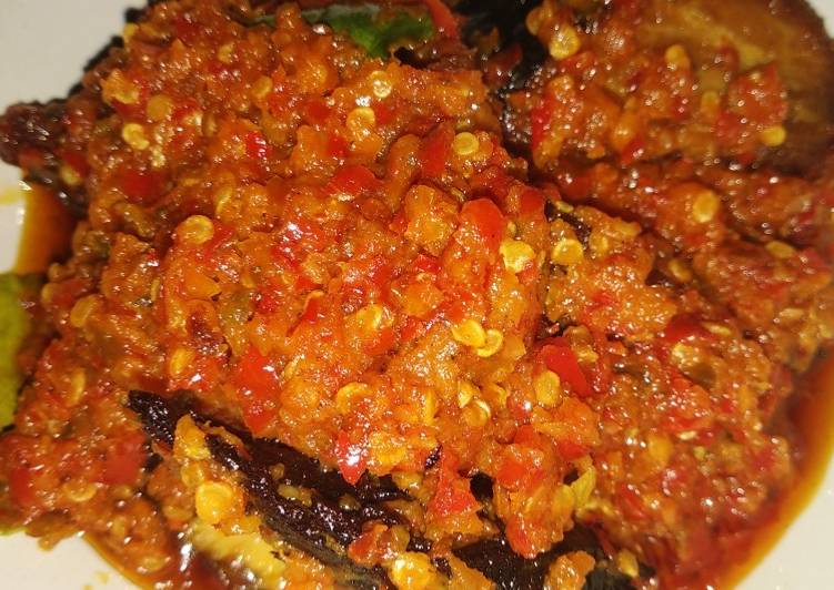 Ikan Cue Potong Sambalado