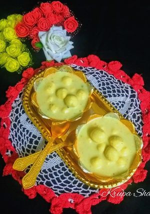 A picture of Angoori rabdi.