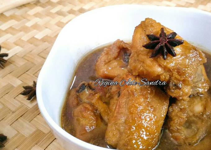 Ayam Kecap Bunga Lawang