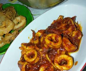 Resep Terbaik Cumi bumbu kecap  Praktis Enak Resep Terbaik Cumi bumbu kecap  Praktis Enak