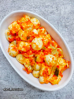 Foto resep Balado Tahu Telur Puyuh
