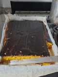 Bolo de cenoura com cobertura de chocolate