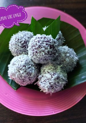 Foto resep Klepon ubi ungu