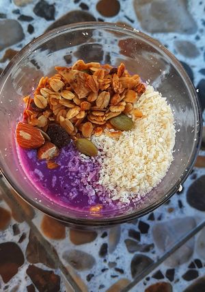 Foto resep Smoothies ubi ungu