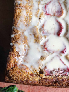 Foto de Bolo de Morango e Banana
