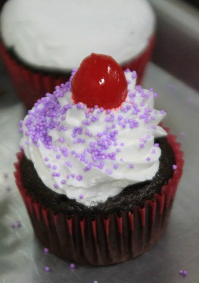 Una foto de Cupcake de chocolate