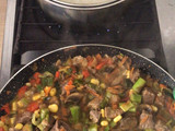 Salteado de verduras