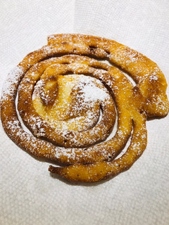 A picture of Homemade Funnel Cakes.