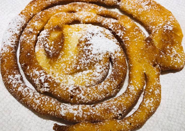 Recipe of Speedy Homemade Funnel Cakes