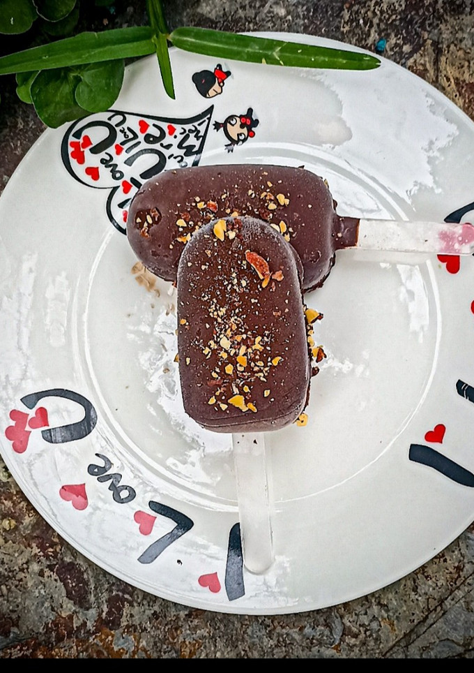 Una foto de Helados saludables y crocantes