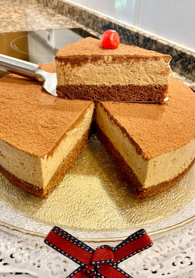 Una foto de Pastel “ Mousse de café “