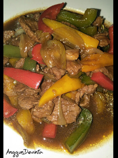 Foto resep Tumis Daging Saus Kecap