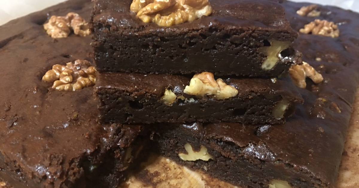 Brownie con aceite humedo - 30 recetas caseras- Cookpad