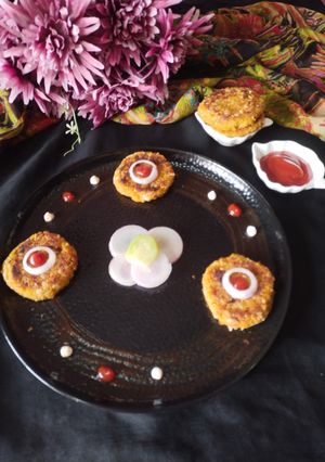 वेजिटेबल ओटस कबाब (vegetable oats kabab recipe in Hindi) रेसिपी मुख्य फोटो