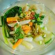 Bihun kuah spesial tekwan palembang