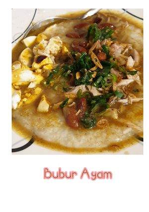 Foto resep Bubur Ayam Sederhana